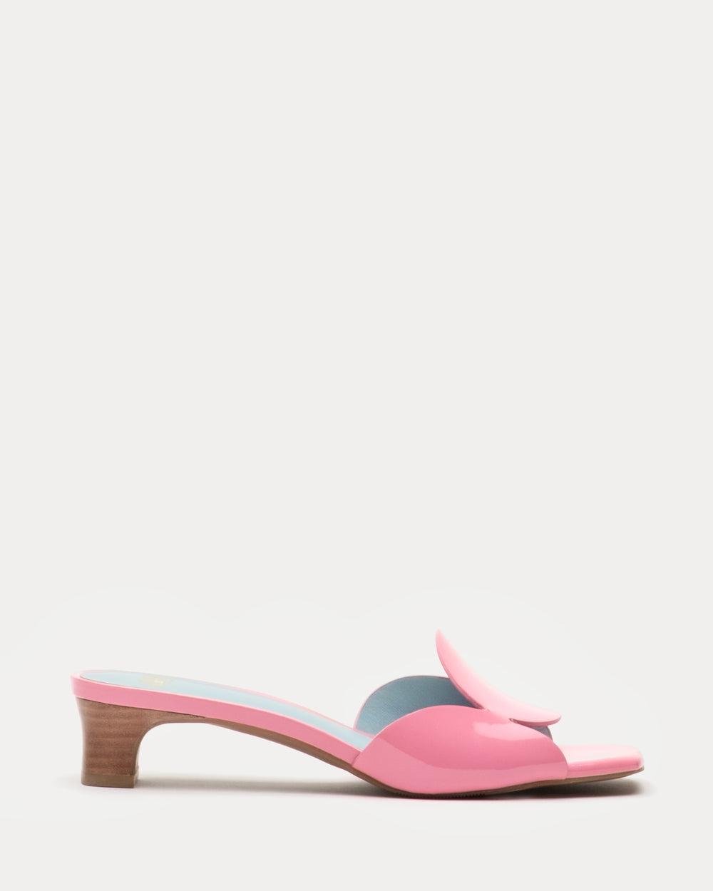 Sandy Circle - Slide Patent Pink - Frances Valentine