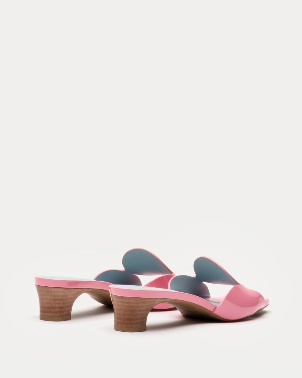 Sandy Circle - Slide Patent Pink - Frances Valentine