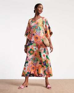 Fin and Tonic Maxi Dress Botanical Bash - Frances Valentine