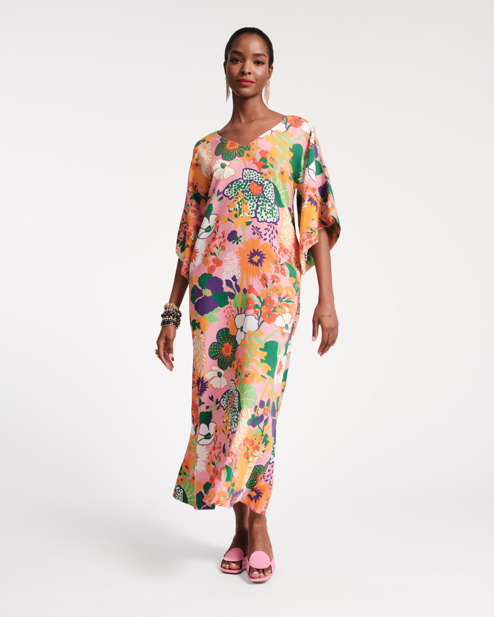 Fin and Tonic Maxi Dress - Botanical Bash - Frances Valentine