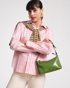 Perfect Button Down Stripe Pink - Frances Valentine