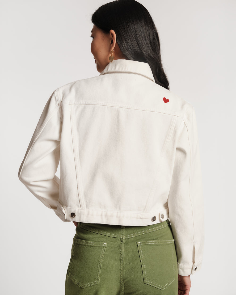 Taylor Jean Jacket - White Coats & Jackets Frances Valentine