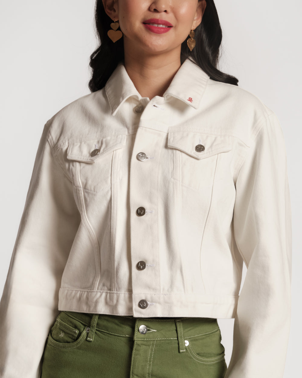 Taylor Jean Jacket - White Coats & Jackets Frances Valentine