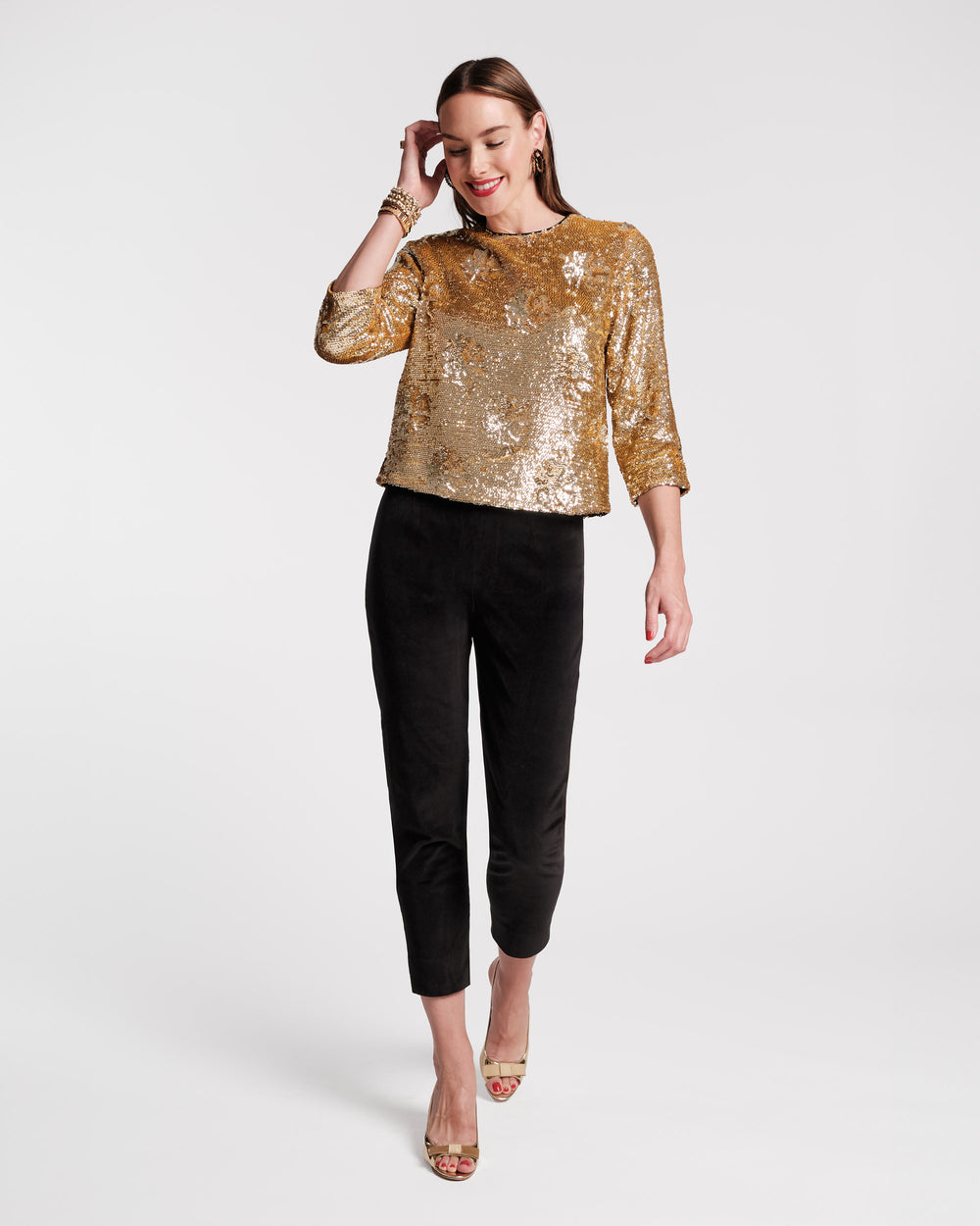 Taylor Sequin Top - Frances Valentine