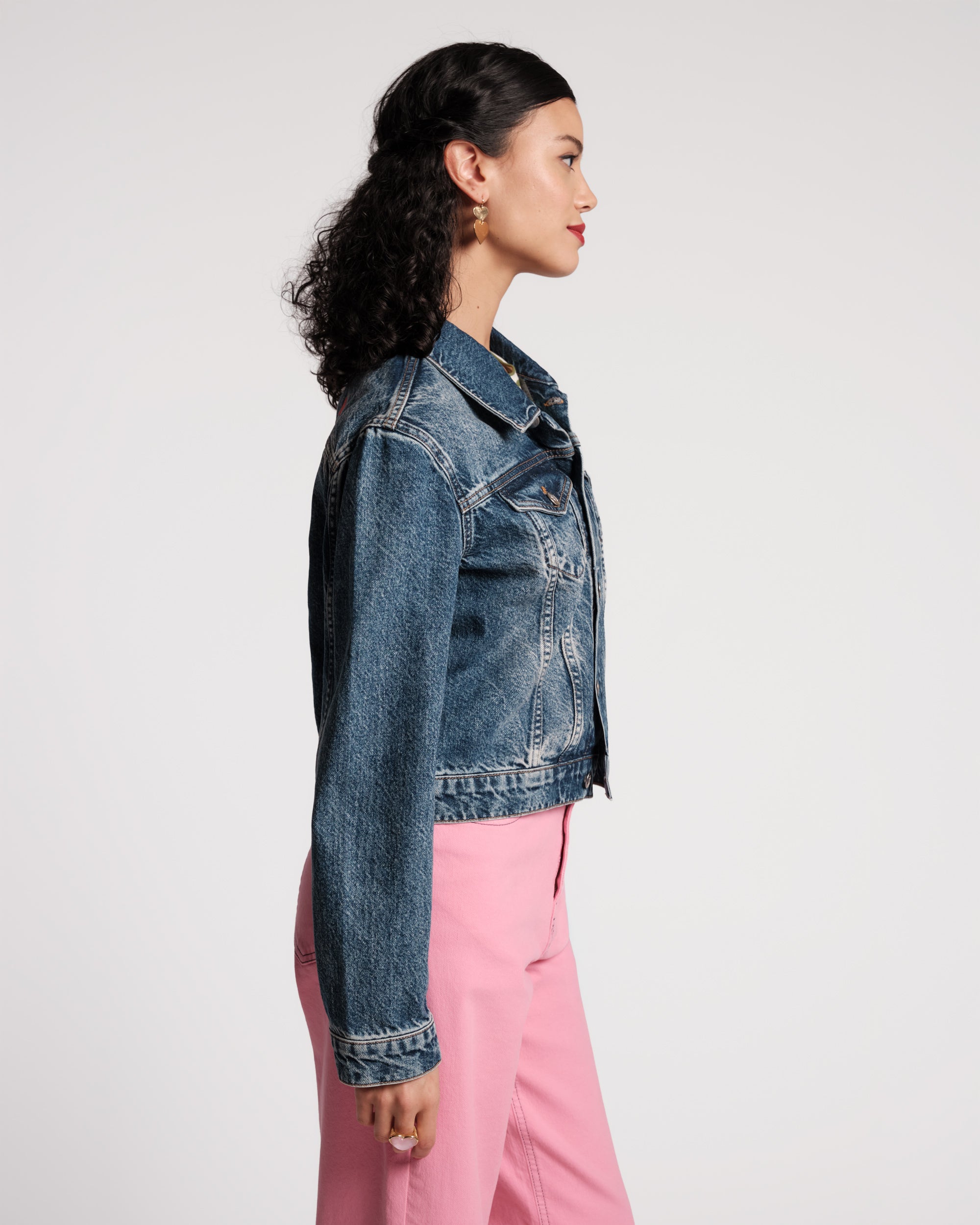 Taylor Sweetheart Jacket - Heart Embroidery – Frances Valentine