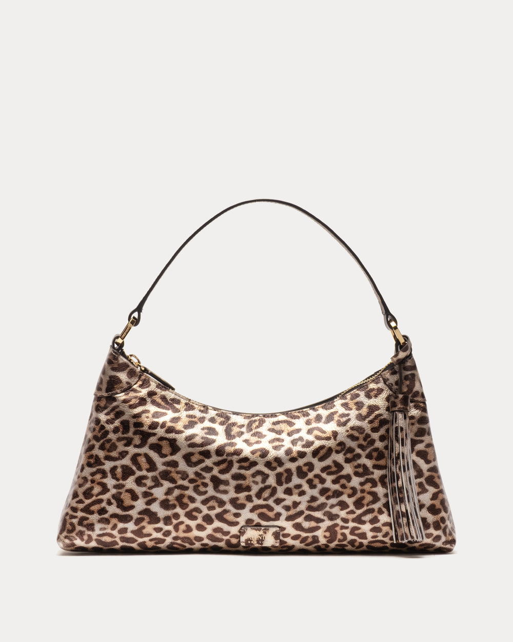 Tibbie Shoulder Bag - Metallic Leopard – Frances Valentine