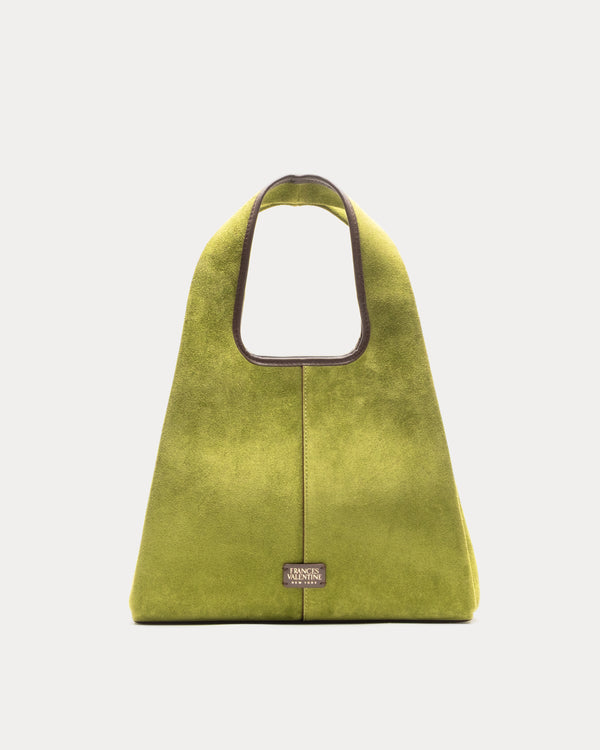 Tootsie Tote Suede Leather Fern OS Frances Valentine