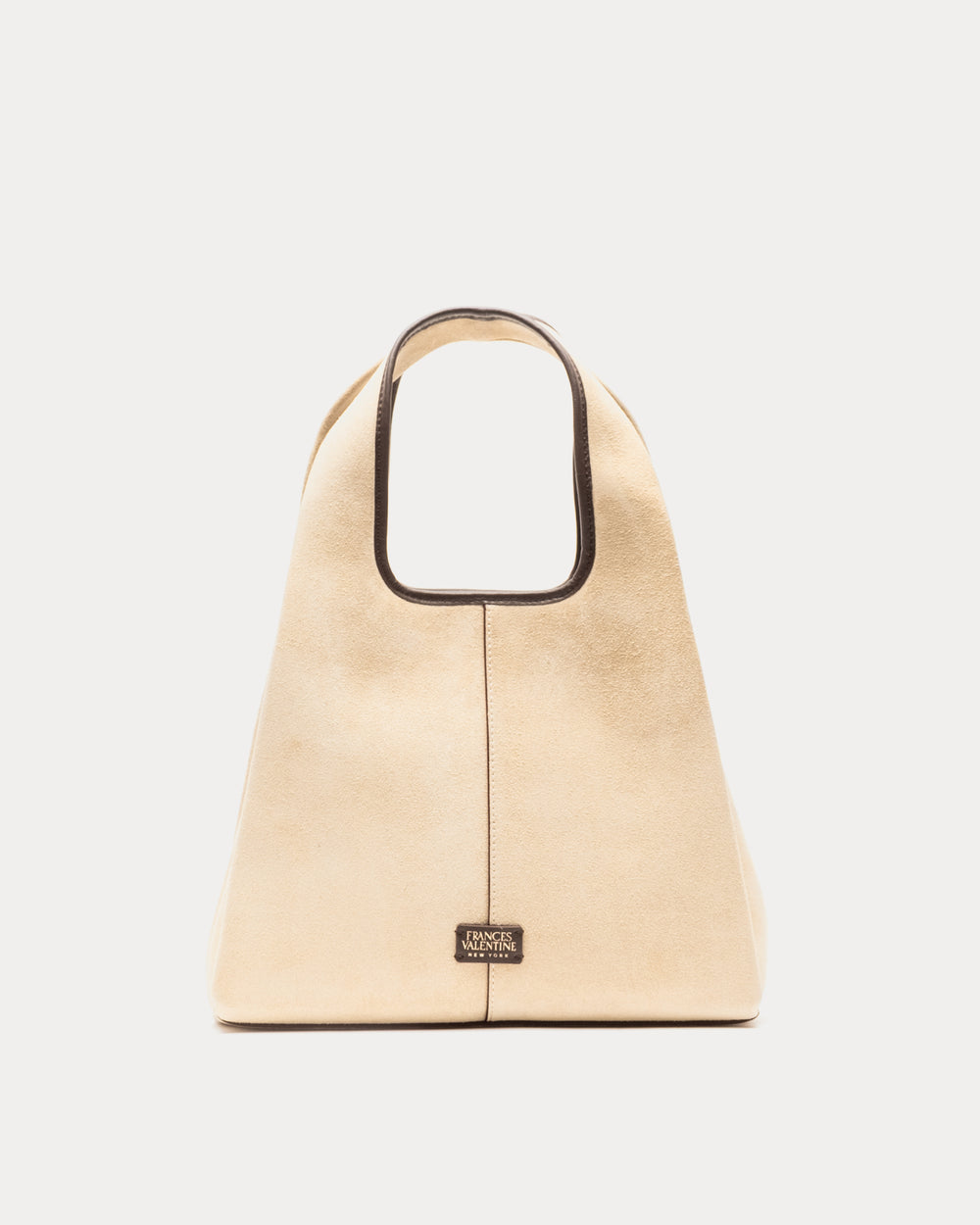 Tootsie Tote Suede Leather Sand OS Frances Valentine