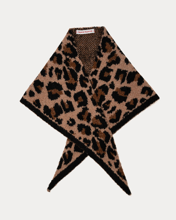 Triangle Scarf - Leopard Scarf Frances Valentine