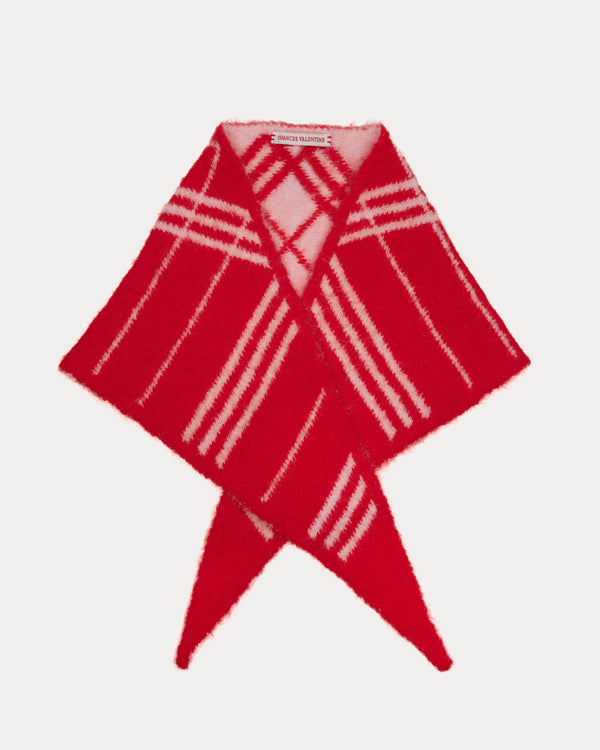 Triangle Scarf - Lollipop Lattice Scarf Frances Valentine