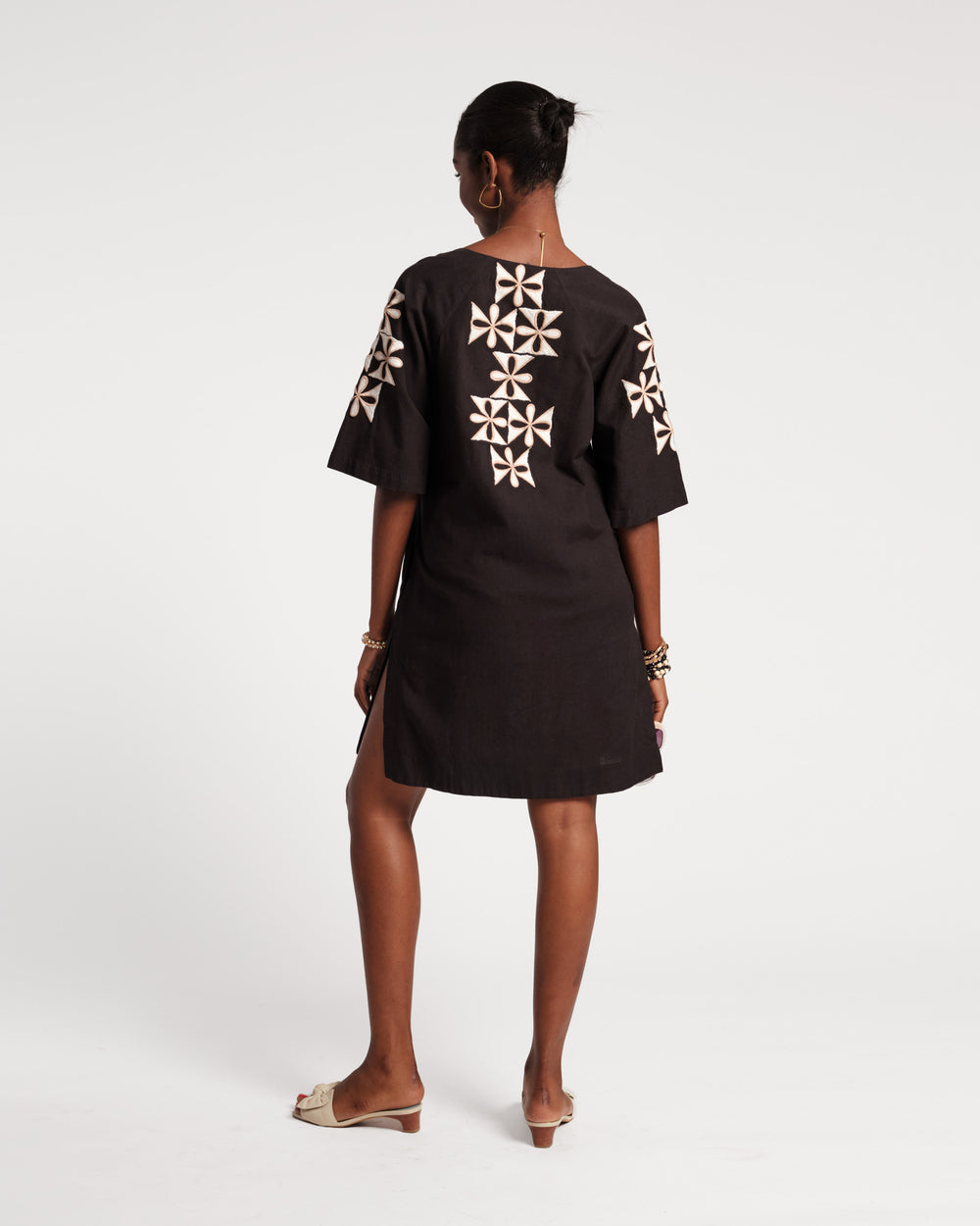 Charming Caftan Mini - Gambit Black - Frances Valentine