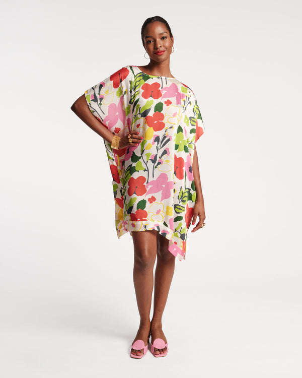 Luna Mini Dress - Poppy Meadow - Frances Valentine