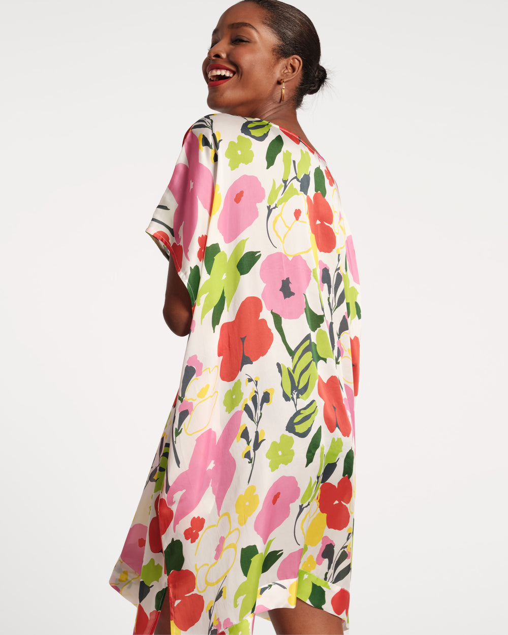 Luna Mini Dress - Poppy Meadow - Frances Valentine