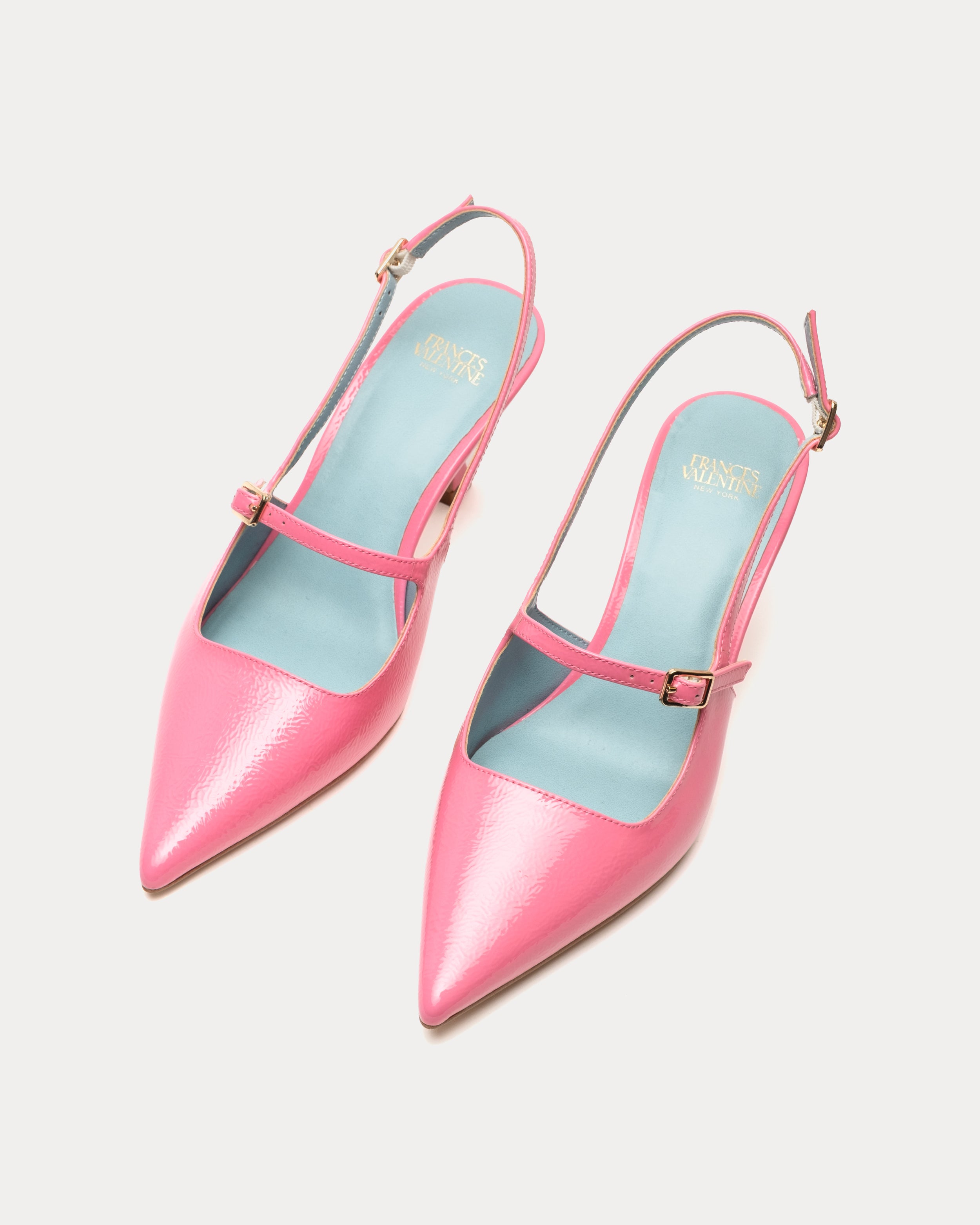 Vivi Pump - Pink – Frances Valentine