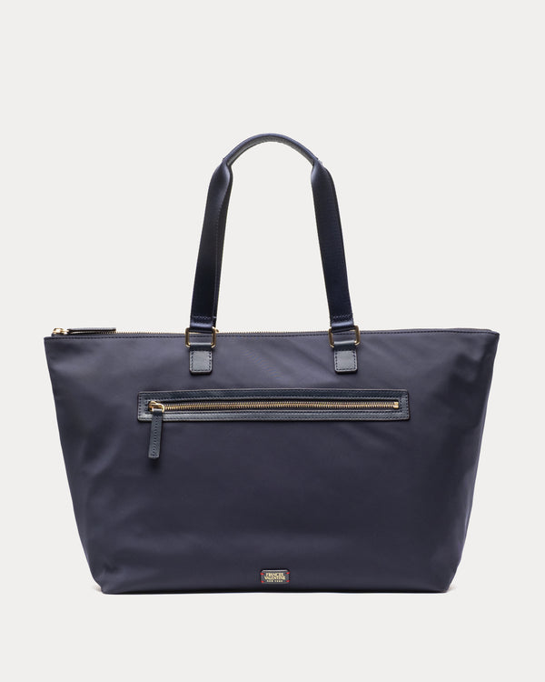 Viv Work Tote - Navy Handbag Frances Valentine