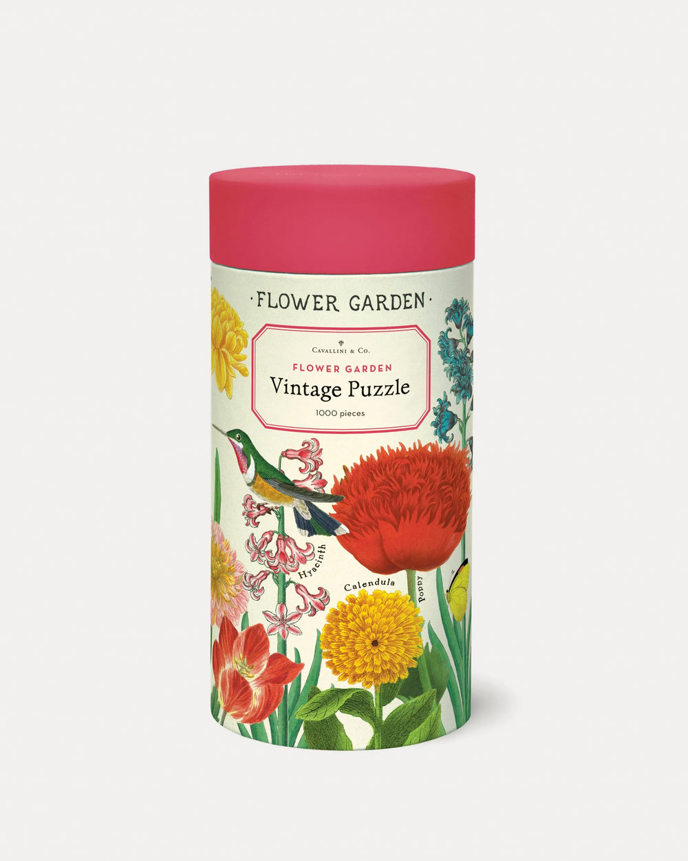 Flower Garden Vintage Puzzle Gift Frances Valentine