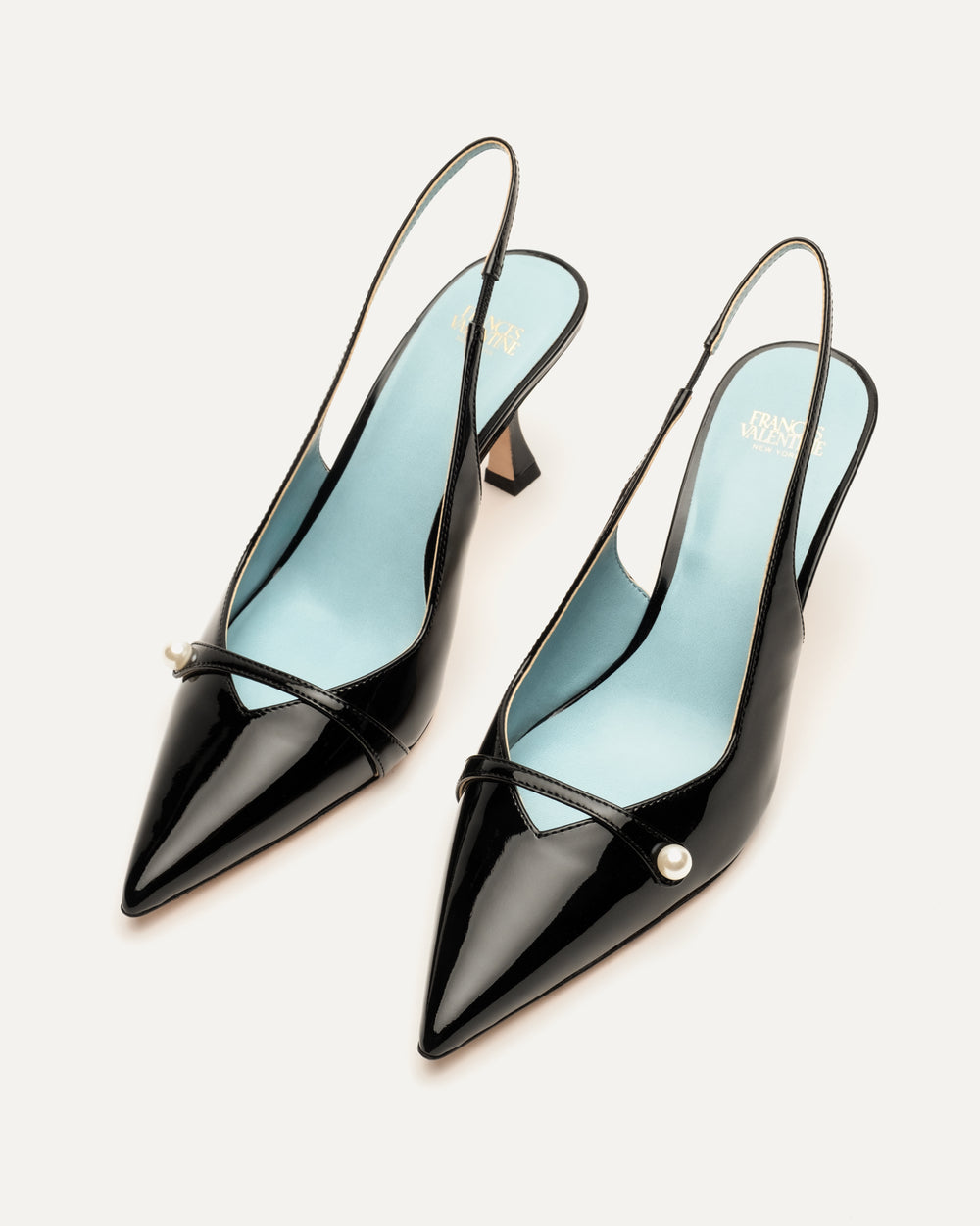 Vivian Pump - Black - Frances Valentine