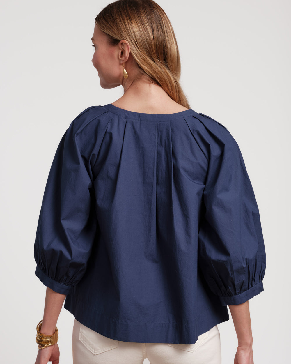 Zoe Top - Navy Tops Frances Valentine