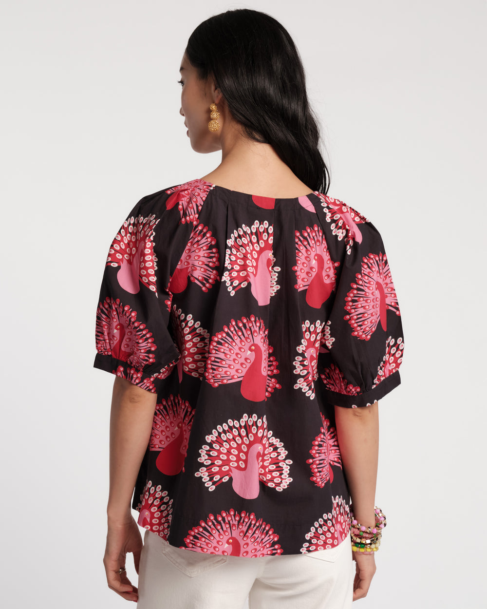 Zonda Top - Peacock Black