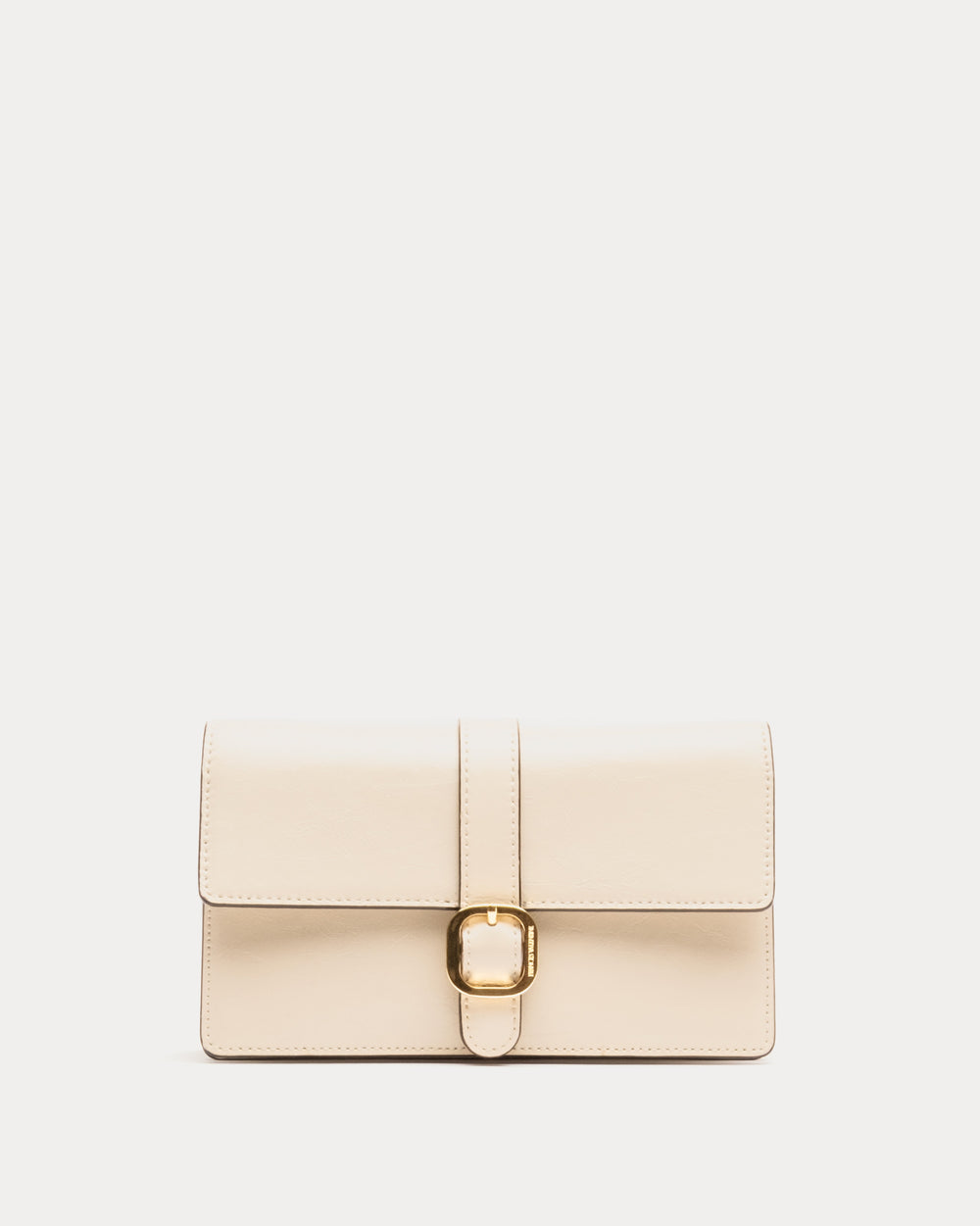 Accordian Wallet - Crinkled Leather Oyster - Frances Valentine