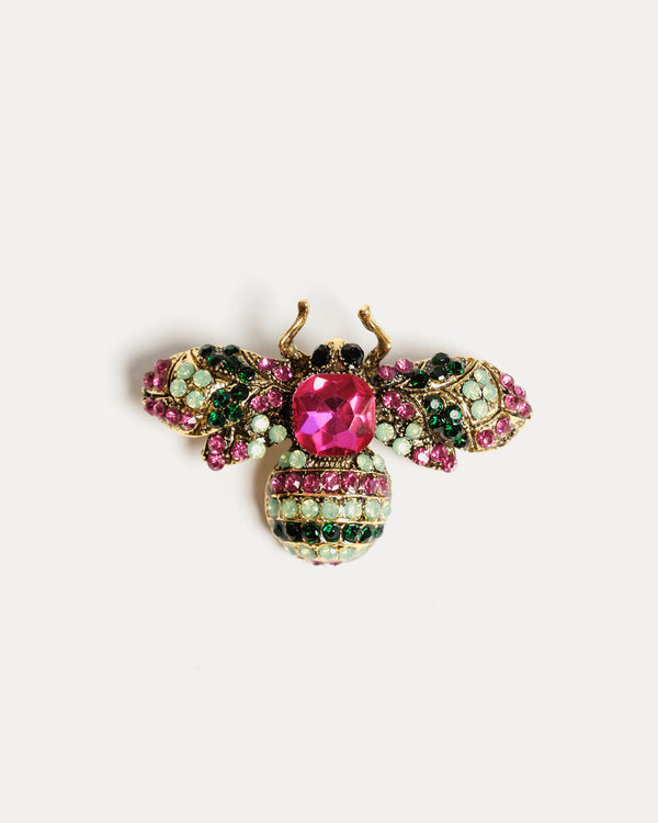 FV Bee Brooch - Pink