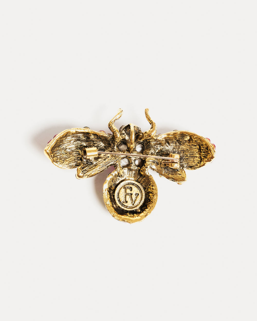 FV Bee Brooch - Pink Jewelry Frances Valentine