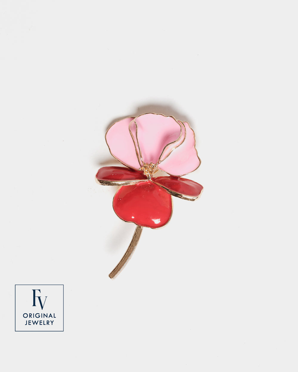 FV Flower Brooch - Multi Jewelry Frances Valentine