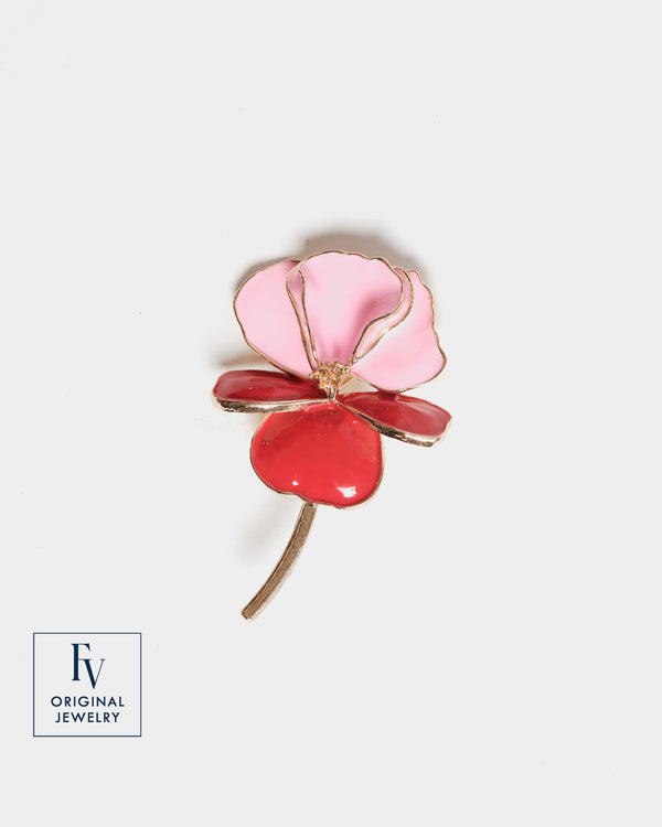 FV Flower Brooch - Multi Jewelry Frances Valentine