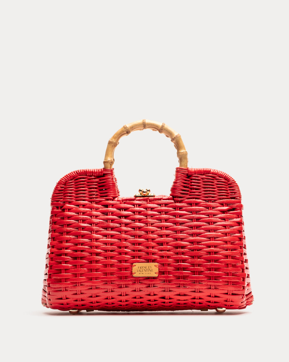 Buzzy Basket Wicker - Red - Frances Valentine