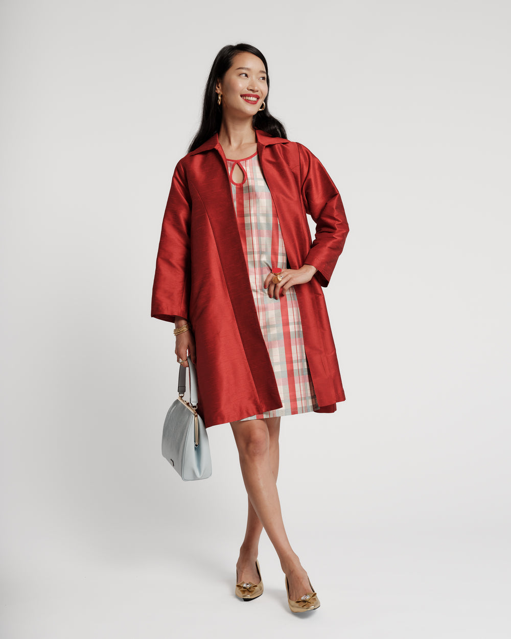 Charlotte Topper - Berry Coats & Jackets Frances Valentine