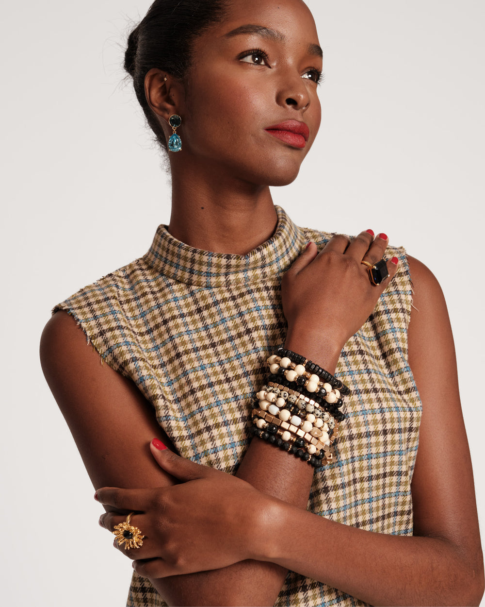 Manhattan Stacked Bracelet Frances Valentine