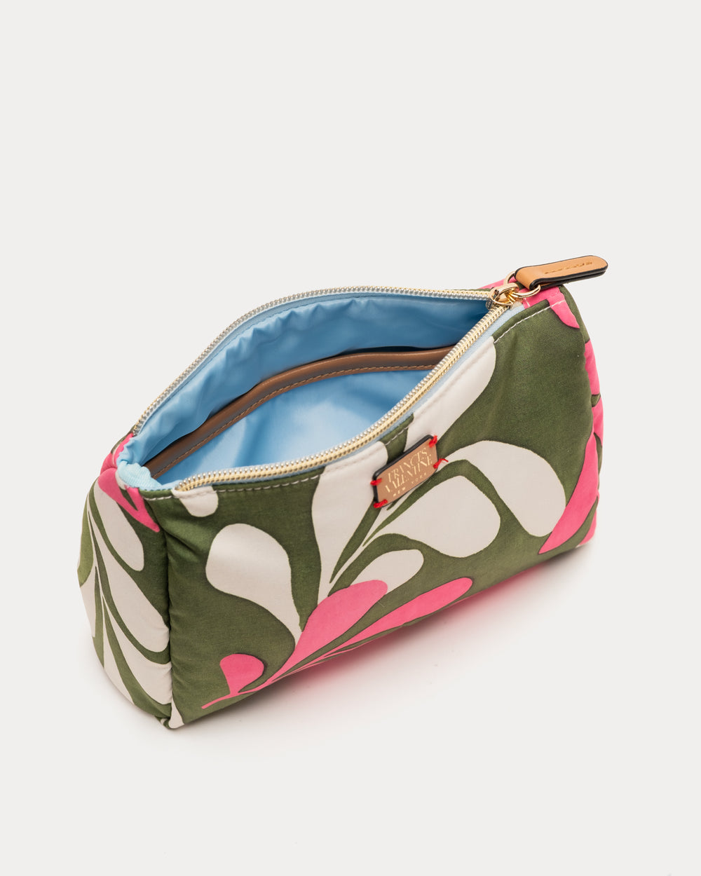 Small Cosmetic Pouch - Modern Palm