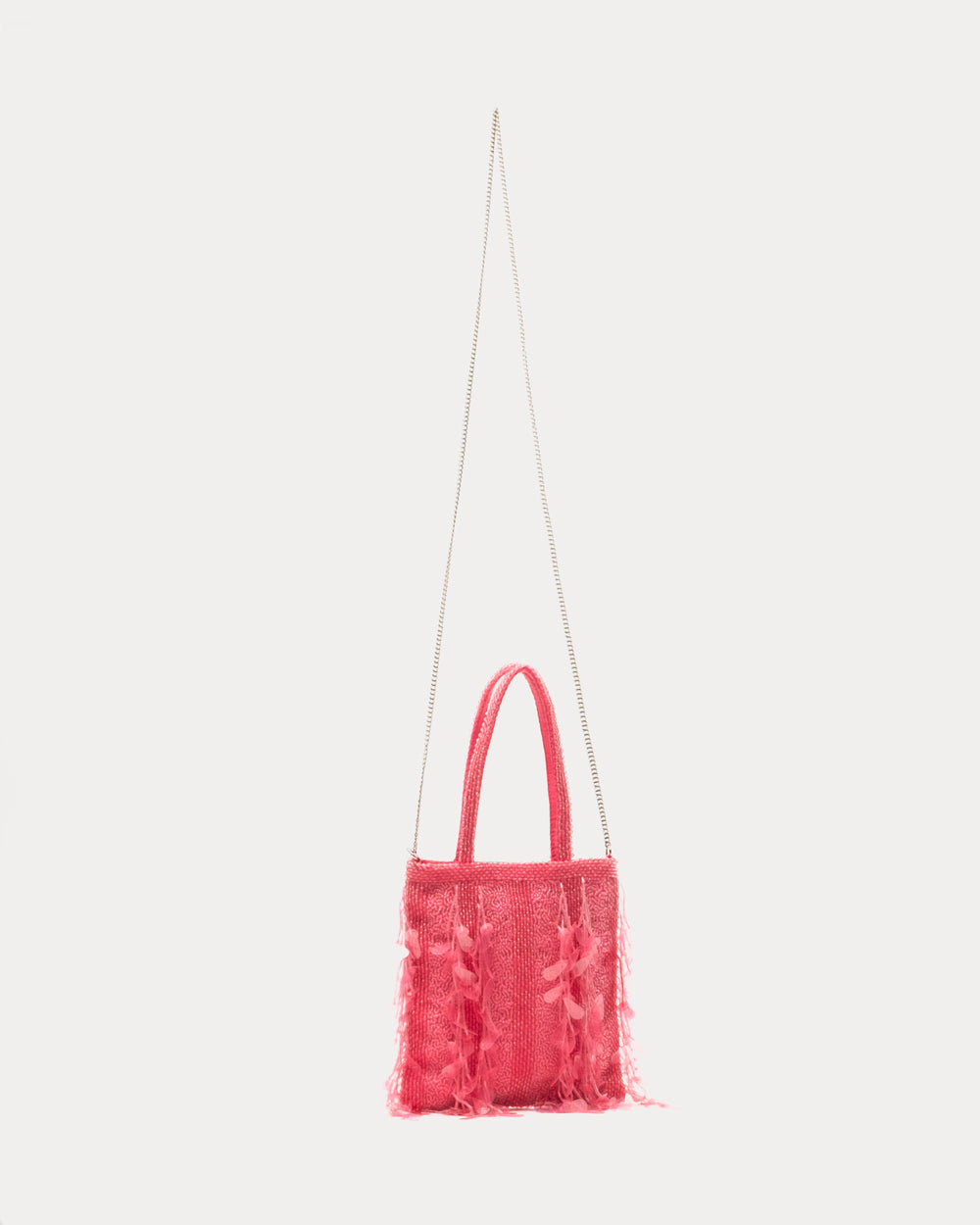 Gatsby Mini Tote Bag - Pink - Frances Valentine