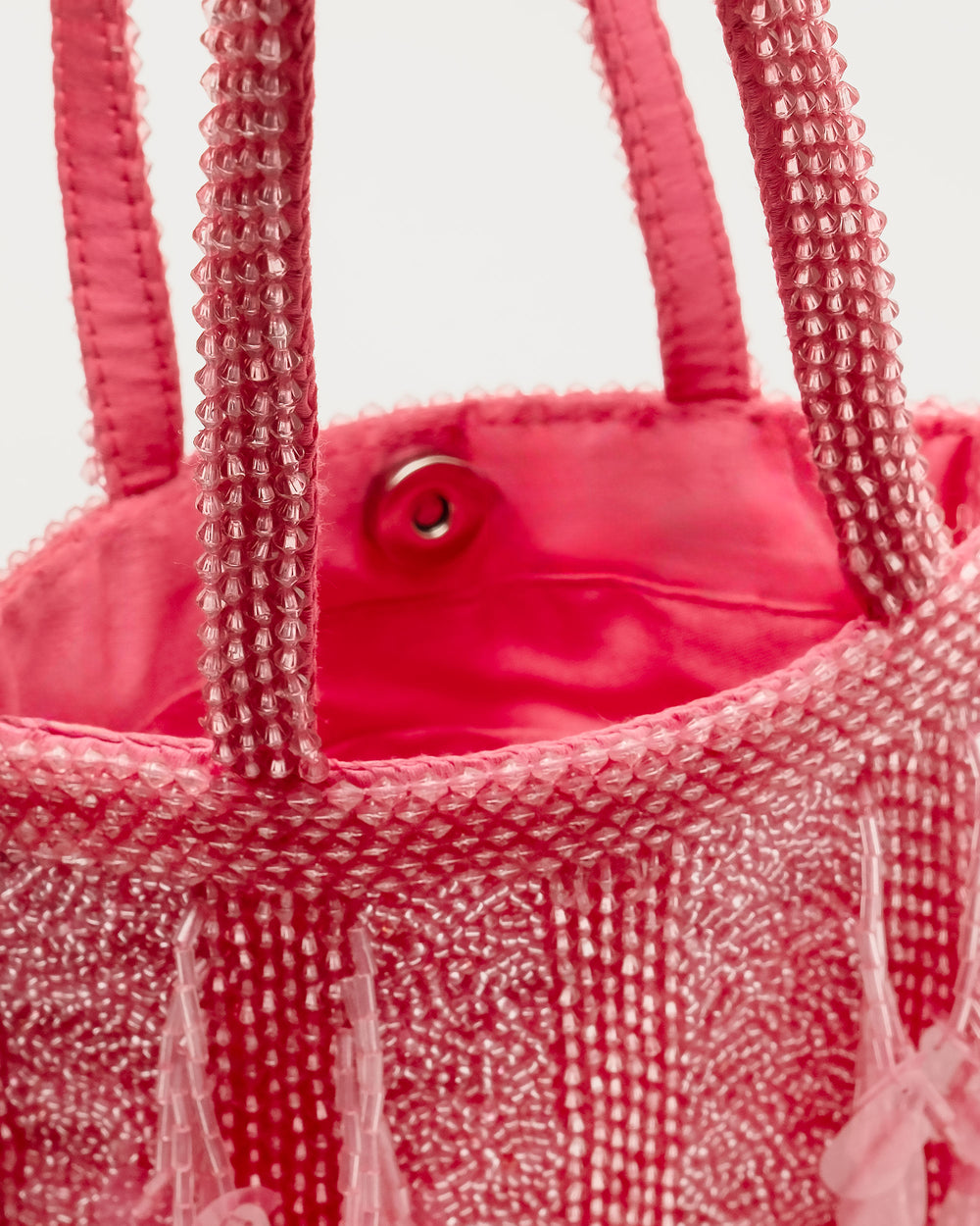 Gatsby Mini Tote Bag - Pink - Frances Valentine