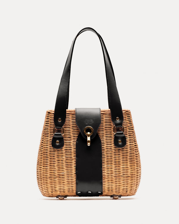 Gigi Basket - Toast/Black - Frances Valentine