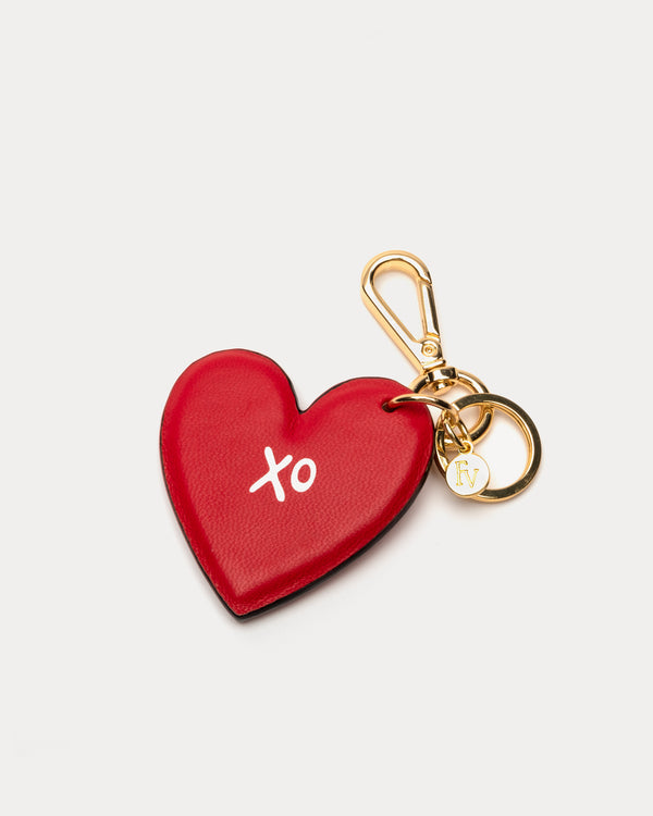XO Heart Keychain - Red - Frances Valentine