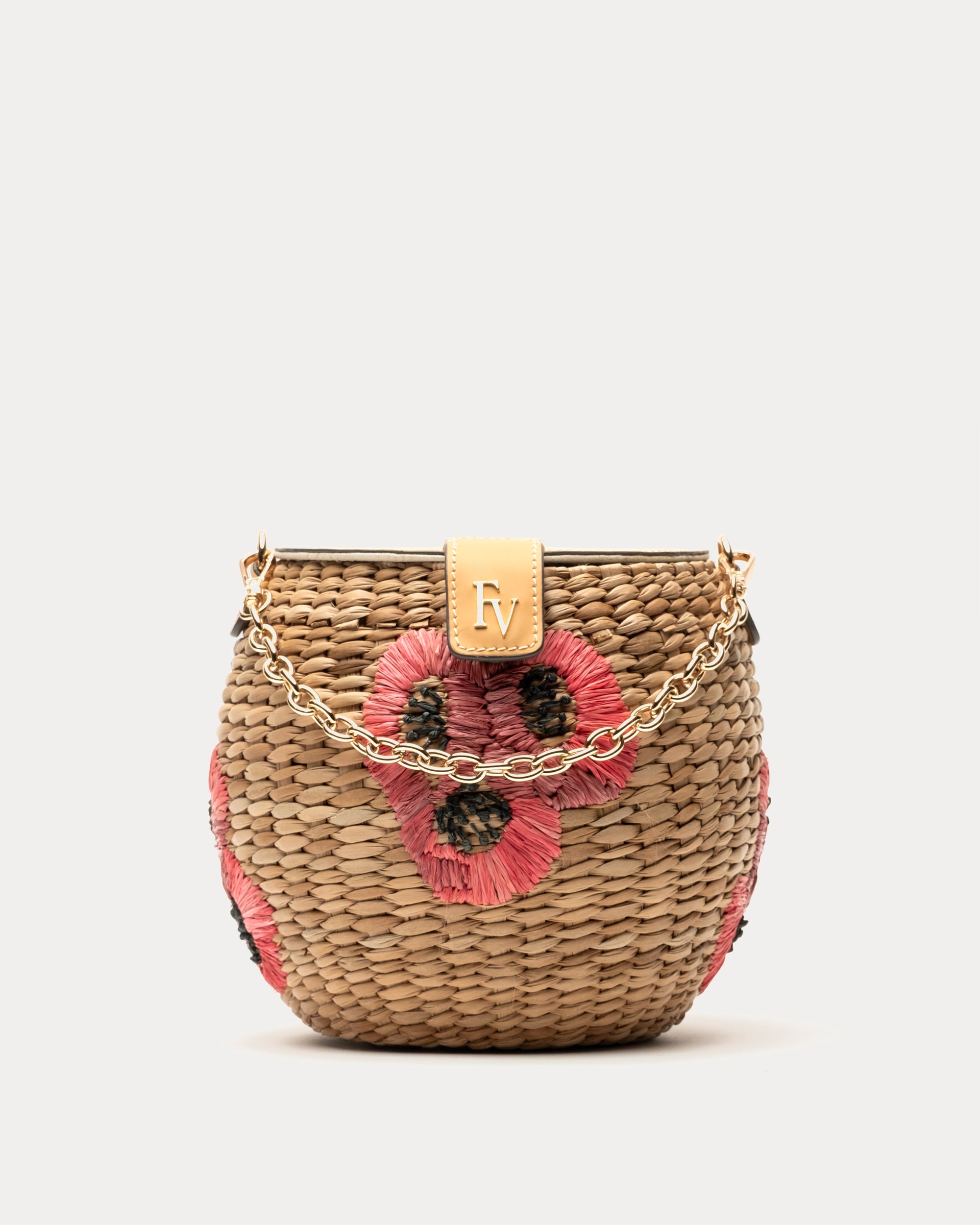Honeypot Wicker Basket Poppy