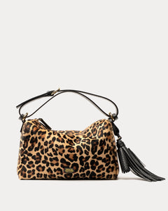 Flannery Bag Leopard Haircalf - Frances Valentine