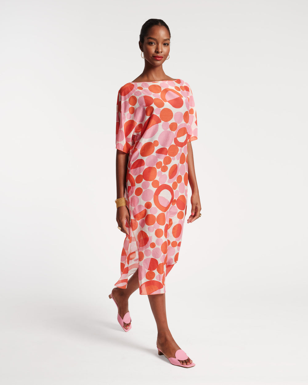 Marguerite Maxi Dress - Prosecco Pink - Frances Valentine