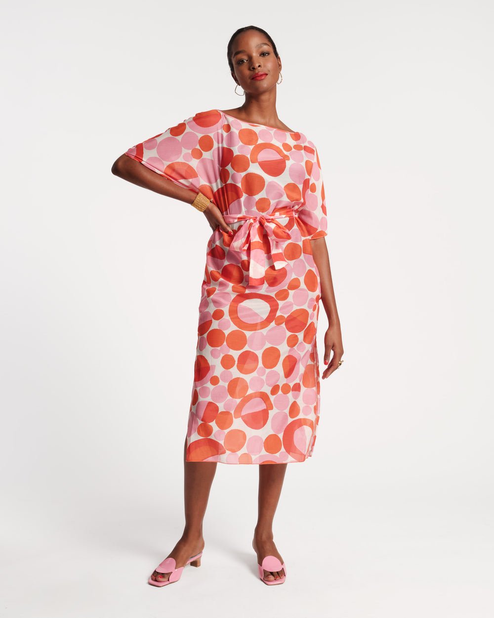 Marguerite Maxi Dress - Prosecco Pink - Frances Valentine