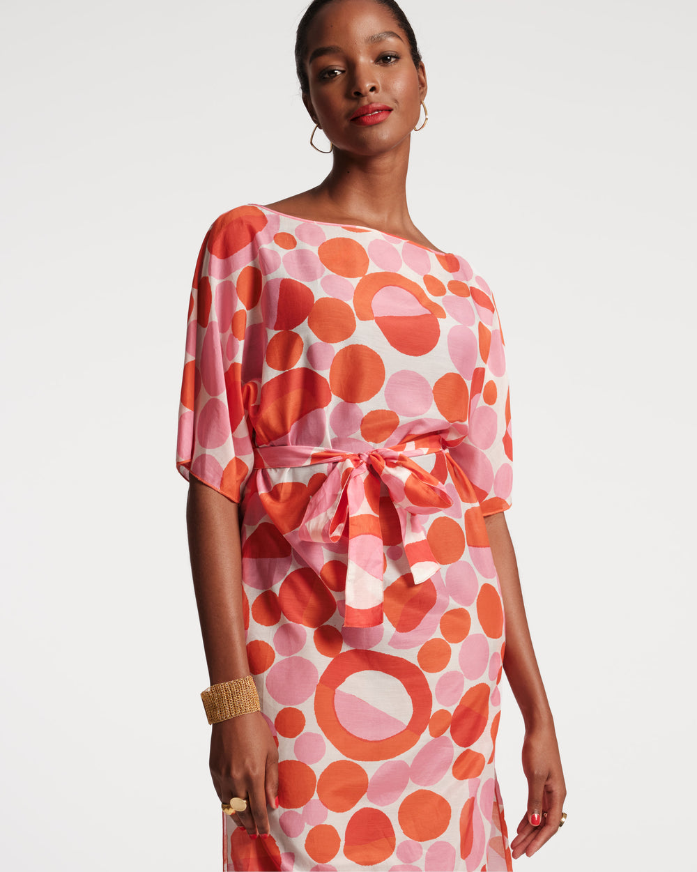 Marguerite Maxi Dress - Prosecco Pink - Frances Valentine