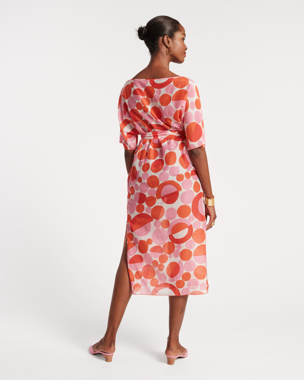 Marguerite Maxi Dress - Prosecco Pink - Frances Valentine