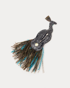 Peacock Brooch - Frances Valentine