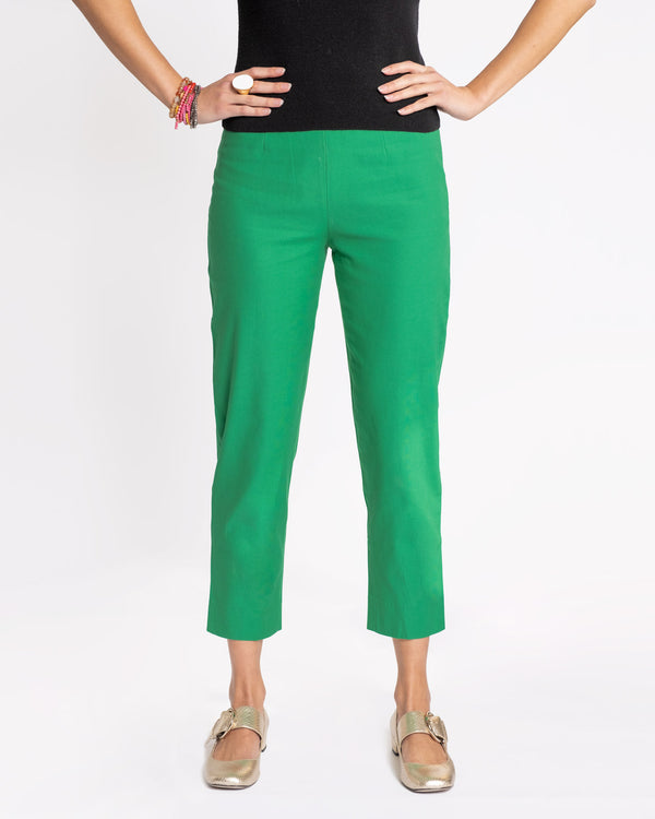 Petrie Pant - Green - Frances Valentine