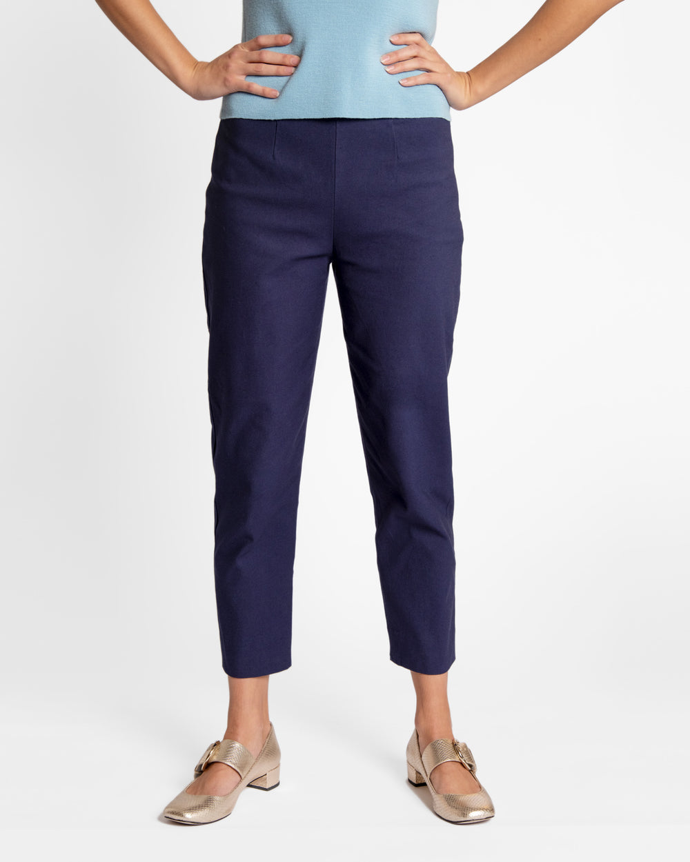 Petrie Pant - Navy - Frances Valentine