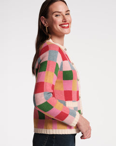 Pixel Wool Cardigan - Frances Valentine