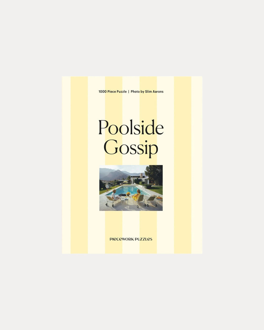 Poolside Gossip - 1000 Piece Slim Aarons Puzzle Puzzle Frances Valentine