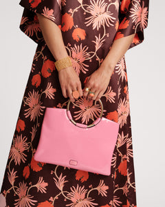 Ringo Bag Soft Patent Pink - Frances Valentine