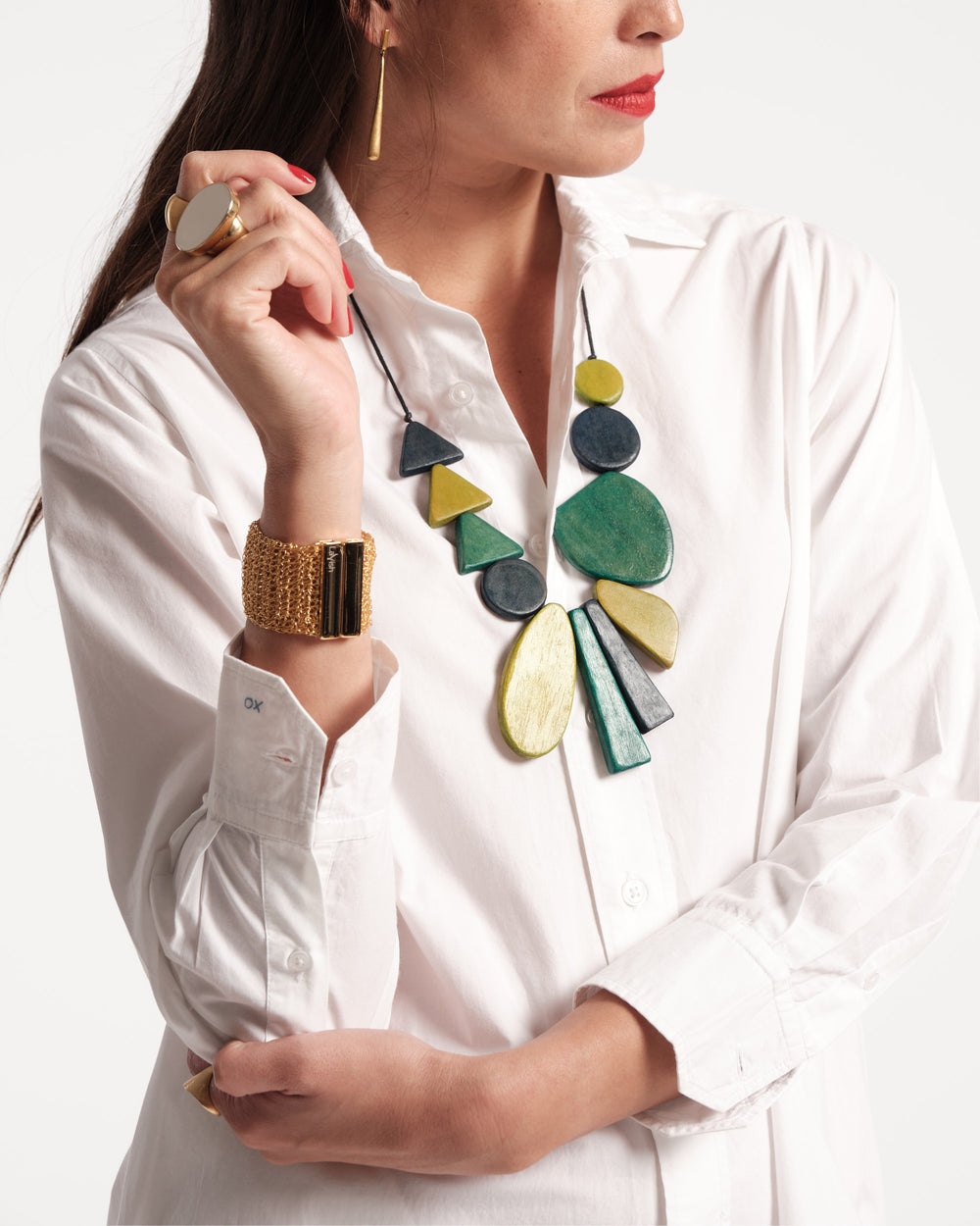 Perfect Shirtdress - White - Frances Valentine