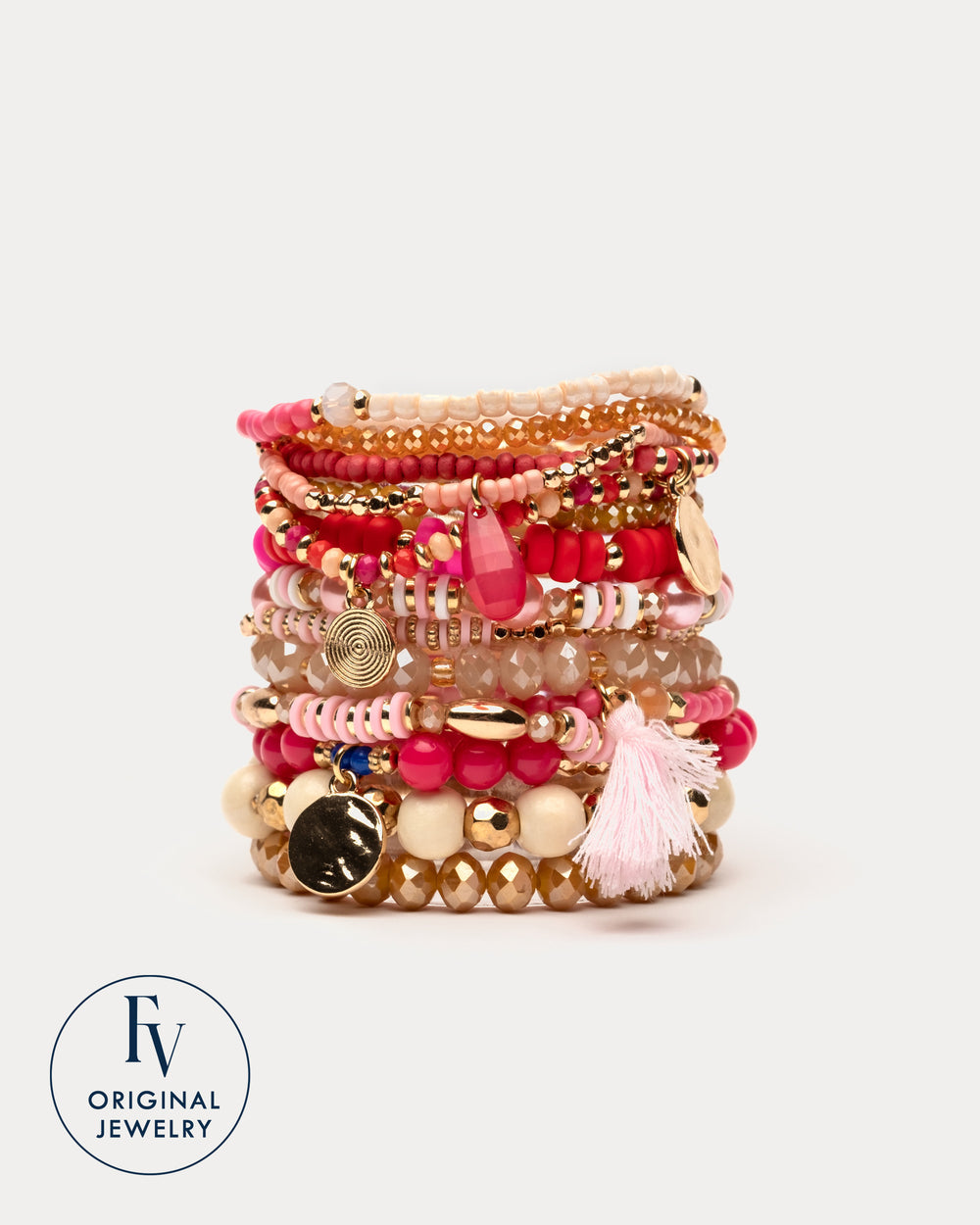 Nantucket Beaded Stacked Bracelet